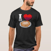T-shirt J'aime le gâteau entonnoir (Devant)