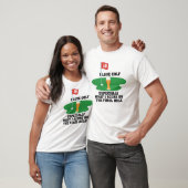 T-SHIRT J'AIME LE GOLF (Unisexe)