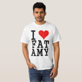 T-shirt j'aime le gros ami (Devant entier)