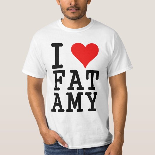 T-shirt j'aime le gros ami (Devant)