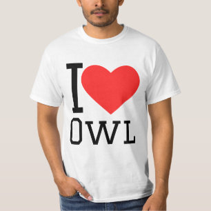 T-shirt J'aime le hibou