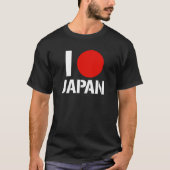 T-SHIRT J'AIME LE JAPON - (Devant)