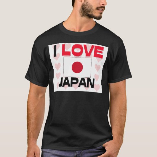 T-shirt J'aime le Japon (Devant)