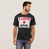 T-shirt J'aime le Japon (Devant entier)