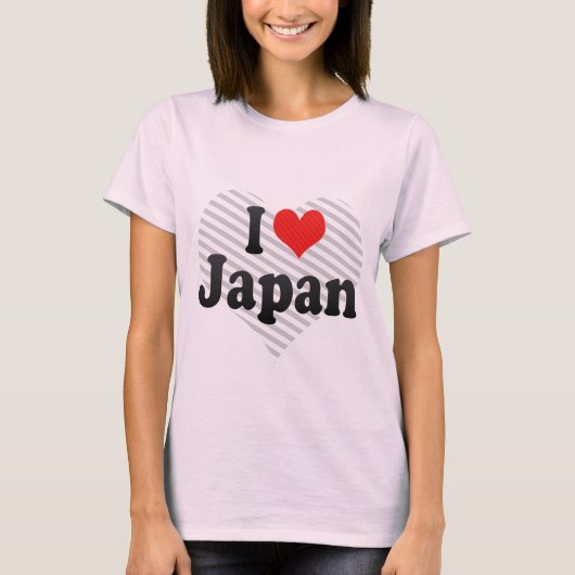T-shirt J'aime le Japon (Devant)