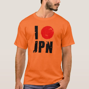 T-shirt J'aime le Japon (amour JPN d'I)