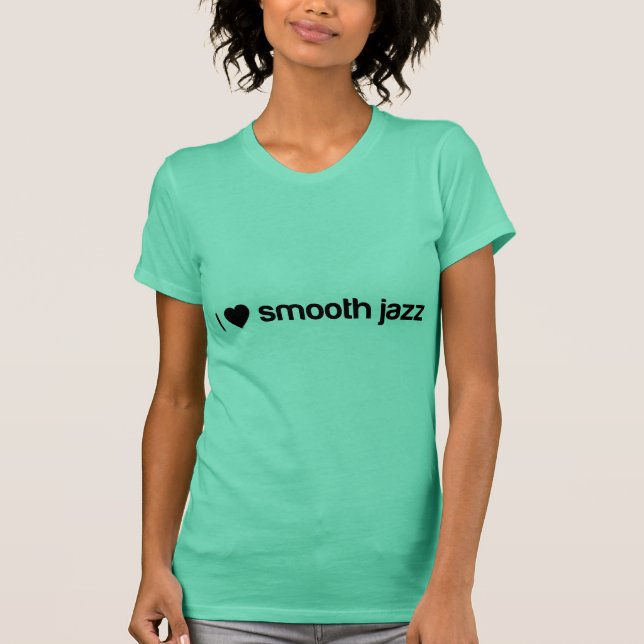 T-shirt J'aime le jazz doux (Devant)