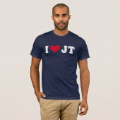 T-SHIRT J'AIME LE JT (Devant entier)