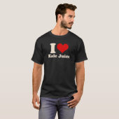 T-shirt J'Aime Le Jus De Kale (Devant entier)