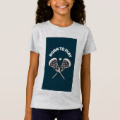 T-Shirt J'AIME LE LACROSSE ! IDÉAL POUR LES ENFANTS :) (Devant)