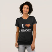 T-shirt J'aime le lard (Devant entier)