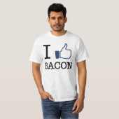 T-shirt J'aime le lard (Devant entier)