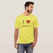 T-shirt J'aime le Limoncello (Devant entier)