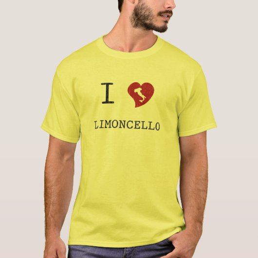 T-shirt J'aime le Limoncello (Devant)