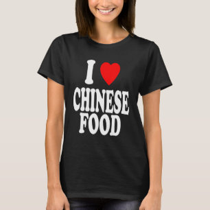 T-shirt J'Aime Le Manger Chinois À Takeout
