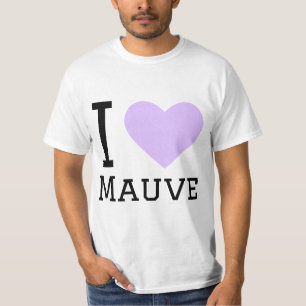T-shirt J'aime le mauve