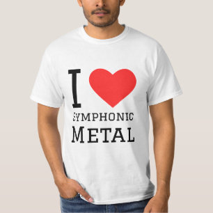 T-shirt J'aime le métal symphonique