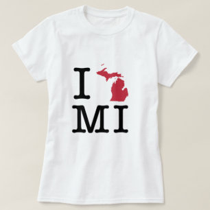 T-shirt J'aime le Michigan