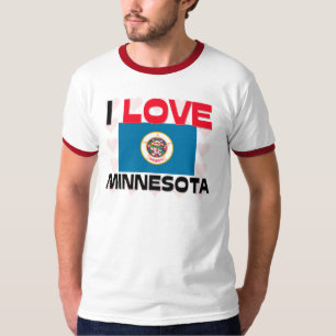T-shirt J'aime le Minnesota