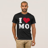 T-SHIRT "J'AIME LE MOIS" "QUE J'AIME LE MISSOURI " (Devant entier)