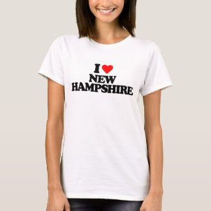 T-SHIRT J'AIME LE NEW HAMPSHIRE