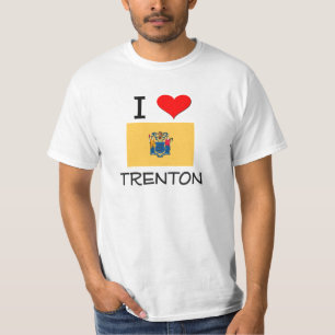 T-shirt J'aime le New Jersey de Trenton