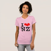 T-shirt J'aime le NZ (Devant entier)