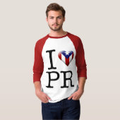 T-shirt J'aime le P.R. (Devant entier)