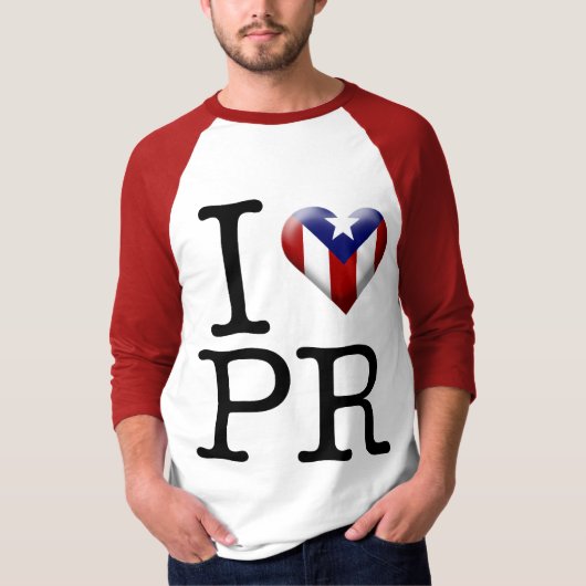T-shirt J'aime le P.R. (Devant)