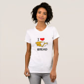 T-shirt J'aime le pain (Devant entier)