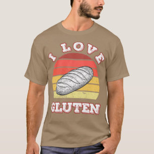 T-shirt J'aime le pain végétalien sans gluten