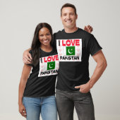 T-shirt J'aime le Pakistan (Unisexe)
