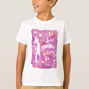 T-SHIRT J'AIME LE PATINAGE ARTISTIQUE