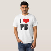 T-shirt J'aime le PB (Devant entier)