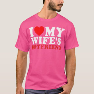 T-shirt J'aime le petit ami de ma femme Citation drôle rét