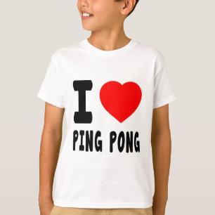 T-shirt J'aime le ping-pong