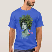 T-shirt j'aime le plante (Devant)