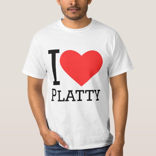 T-shirt J'aime le plateau (Devant)
