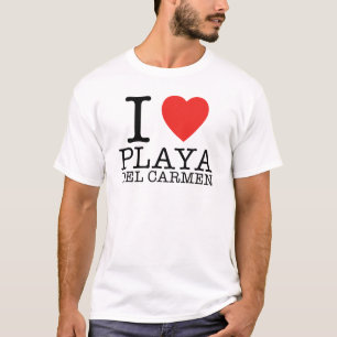 T-shirt J'aime le Playa del Carmen