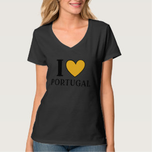 T-shirt J'aime le Portugal Fier citoyen portugais Vacances