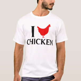 T-shirt J'aime le poulet