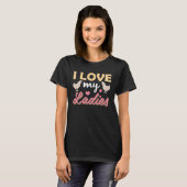 T-shirt J'aime le poulet de mes dames (Devant entier)