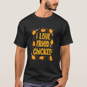T-shirt J'aime le poulet frit