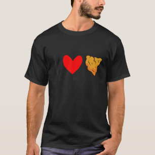 T-shirt J'aime le poulet frit Poulet frit