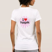 T-shirt J'aime le Punjabi (Dos)