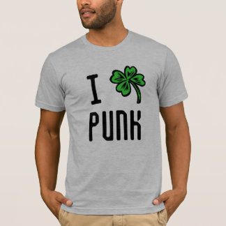T-SHIRT J'AIME LE PUNK IRLANDAIS