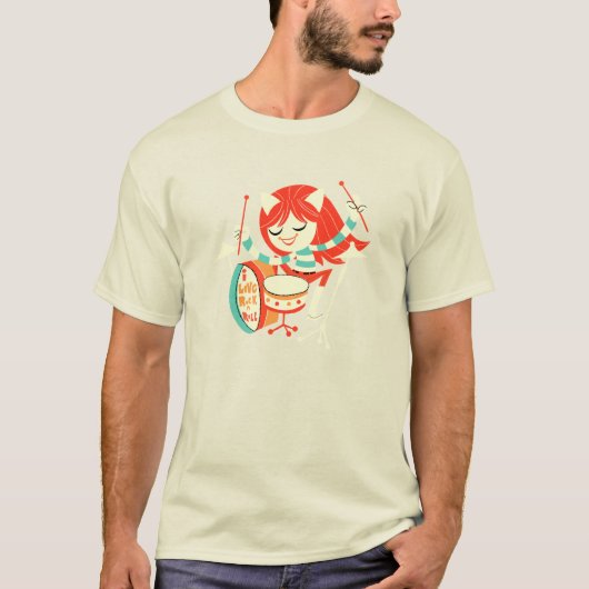 T-shirt J'aime le rock (Devant)