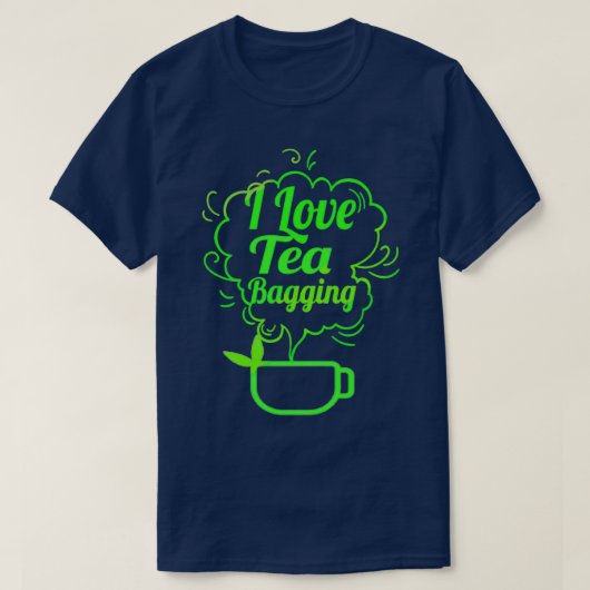 T-shirt J'Aime Le Sac À Thé (Design devant)