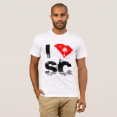T-shirt J'aime le Sc (Devant entier)
