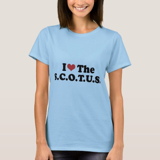 T-shirt J'AIME LE SCOTUS - .png (Devant)